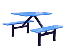 B款玻璃鋼4人餐桌